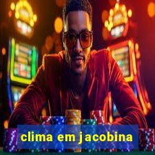 clima em jacobina